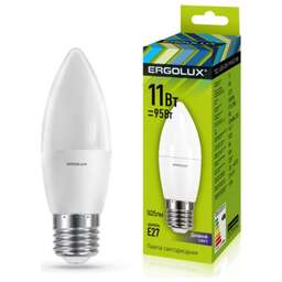 ERGOLUX (13623) LED-C35-11W-E27-6K