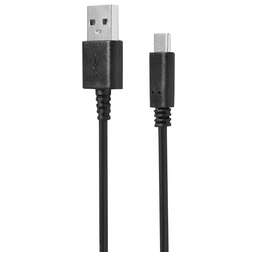 SUNWIND Кабель micro USB (m) - USB (m), 1м, 2A, черный