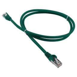 LANMASTER Патч-корд LAN-PC45/S5E-10-GN FTP RJ-45 вил.-вилка RJ-45 кат.5E 10м зеленый LSZH
