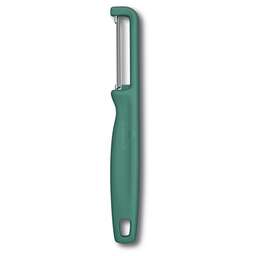 VICTORINOX Овощечистка Iotaс лезвием двухсторон. зеленый упак.:европодвес (6.0943.4)