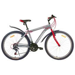 PIONEER COUNTRY 29"/18" gray-red-white