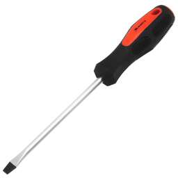 MATRIX Отвертка Anti-Slip, SL8 х 150 мм, CrV, двухкомпонентная рукоятка 12226