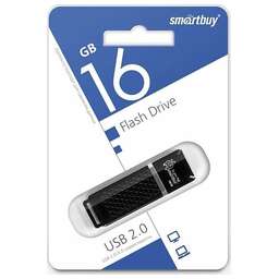 SMARTBUY (SB16GBQZ-K) 16GB QUARTZ SERIES BLACK