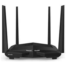 TENDA Wi-Fi роутер AC10, AC1200, черный