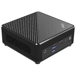 MSI Неттоп Cubi N ADL-030XRU N200 (1) 8Gb SSD256Gb UHDG noOS 2xGbitEth WiFi BT 65W черный (9S6-B0A911-099)