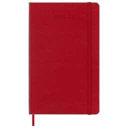MOLESKINE Еженедельник ACADEMIC WKNT Large 130х210мм датир.18мес 208стр. красный