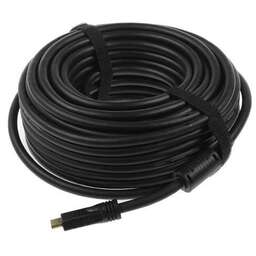 NINGBO Кабель аудио-видео HDMI (m) - HDMI (m), ver 1.4, 20м, GOLD, черный