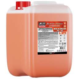 AVS CRYSTAL Автошампунь для б/к мойки AVS "Active Foam" 1:9-12 PF-90 MAXIMUM 20 кг
