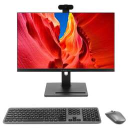 DIGMA PRO Моноблок Vision 23.8" Full HD i3 1215U (1.2) 8Gb SSD256Gb UHDG CR Windows 11 Pro Eth WiFi BT 90W клавиатура мышь Cam черный 1920x1080