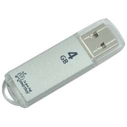 SMARTBUY (SB4GBVC-S) 4GB V-CUT SILVER