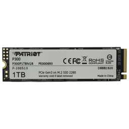 PATRIOT Накопитель SSD 1Tb P300 PCI-E NVME M.2 (P300P1TBM28)