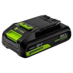 GREENWORKS Батарея аккумуляторная G24HP2, 24В, 2Ач, Li-Ion [2957707]