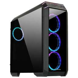 CHIEFTEC Корпус Stallion II черный без БП ATX 2x120mm 2x140mm 1x180mm 1xUSB2.0 audio bott PSU