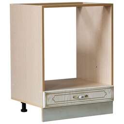 БИТЕЛ АНЖЕЛИКА СТР 600 ВСТ фасад ясень/патина,каркас-дуб молочный (модуль для встроенной техники, ду