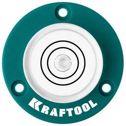 KRAFTOOL BULL'S EYE (БЫЧИЙ ГЛАЗ), d 49 мм, поверхностный магнитный уровень (34789)