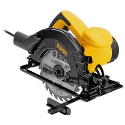 DENZEL Пила циркулярная CSD-165, 1400 Вт, 165 мм//
