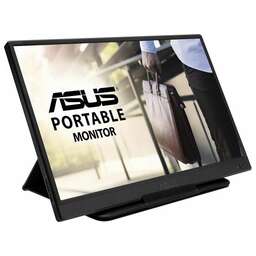ASUS Монитор 15.6" ZenScreen MB165B черный TN LED 10ms 16:9 HDMI матовая 220cd 90гр/65гр 1366x768 60Hz HD USB 0.78кг
