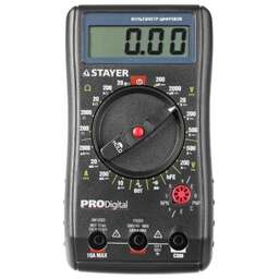 STAYER "PROFESSIONAL" PRO-DIGITAL Мультиметр цифровой 45310