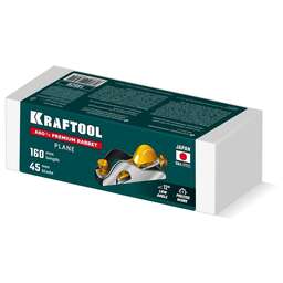 KRAFTOOL А60 1/2 Premium Rabbet LowAngle, 160 x 45 мм, металлический рубанок (18529)