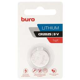 BURO Батарея Lithium CR2025 (1шт) блистер