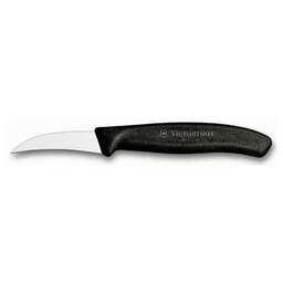 VICTORINOX Нож кухонный Swiss Classic (6.7503) стальной для чистки овощей и фруктов лезв.60мм прямая заточка черный