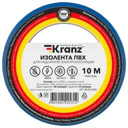 KRANZ (KR-09-2005) 0.13Х15 ММ, 10 М, СИНЯЯ