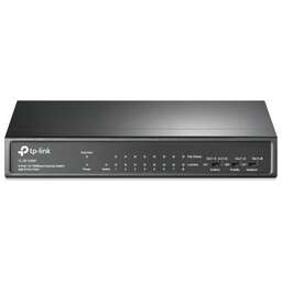 TP-LINK Коммутатор TL-SF1009P, неуправляемый