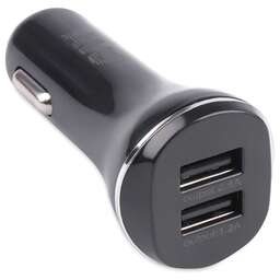 AVS A07281S USB 2 порта UC-322 (2,4А, черный) (Black Edition)