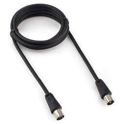 PREMIER Кабель антенный CCV-515, Coax (m) - Coax (f), 75Ом, 1.5м, черный