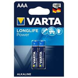 VARTA Батарея Longlife power High Energy Alkaline LR03 AAA (2шт)