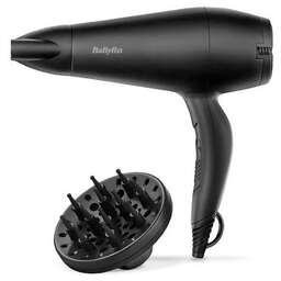 BABYLISS Фен D215DE, 2000Вт, черный
