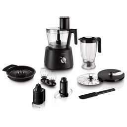 PHILIPS Кухонный комбайн HR7776/90, черный