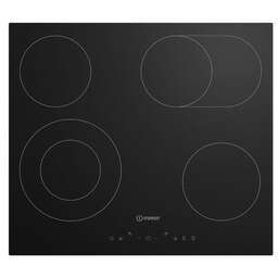 INDESIT Электрическая варочная панель IRT 660, Hi-Light, независимая, черный