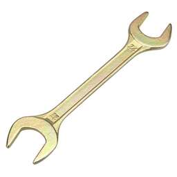 REXANT (12-5833-2) Ключ рожковый 24х27мм, желтый цинк
