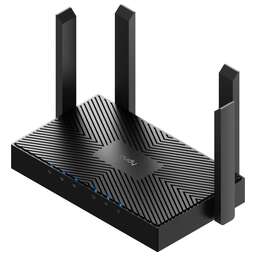 CUDY Wi-Fi роутер WR3000, AX3000, черный