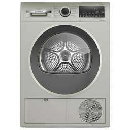 BOSCH Сушильная машина Serie 4 WQG1420XME пан.англ. кл.энер.:A макс.загр.:9кг серебристый