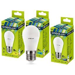 ERGOLUX (13178) LED-G45-9W-E27-6K