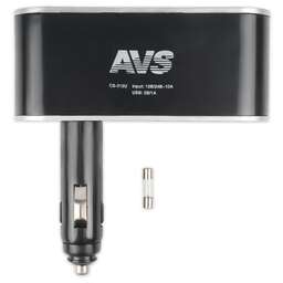 AVS CS312U 12/24 (на 3 выхода+USB)