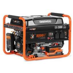 DAEWOO Бензиновый генератор Master GDA 3500E, 220 В, 3.2кВт