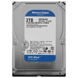 WD Жесткий диск Blue 20EARZ, 2ТБ, HDD, SATA III, 3.5"