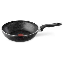 TEFAL Сковорода ВОК (WOK) G6 Rock 04235628, 28см, антипригарное покрытие, алюминиевая