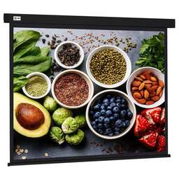 CACTUS Экран 187x332см Wallscreen CS-PSW-187X332-BK 16:9 настенно-потолочный рулонный черный