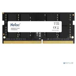 NETAC Память SO-DIMM DDR4 16Gb PC21300 2666MHz CL19 1.2V RTL (NTBSD4N26SP-16)