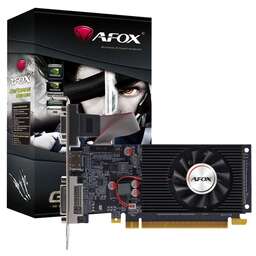 AFOX Видеокарта GT610 2GB DDR3 64bit VGA DVI HDMI 1FAN LP RTL