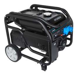 HYUNDAI Бензиновый генератор HHY 10050FE ATS, 220/12 В, 8.5кВт, с автозапуском, на колёсах с АКБ