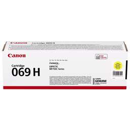 CANON Картридж лазерный 069HY 5095C002/004 желтый (5500стр.) для MF752Cdw/754Cdw, LBP673Cdw