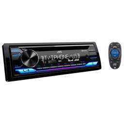 JVC Автомагнитола KD-T952BT 1DIN 4x50Вт v4.2 USB 2.0 AUX 3 ПДУ RDS