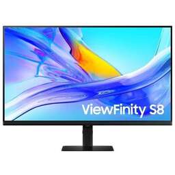 SAMSUNG Монитор 32" S32D804UAI, 16:9, VA, UHD, 5ms, 350cd, 60Hz, DP, HDMI, USB, USB-C, LAN, HAS