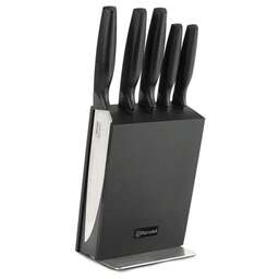 RONDELL Набор ножей кухон. Katana RD-1359 компл.:6предм. с подставкой черный подар.коробка