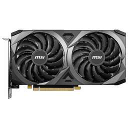 MSI Видеокарта NVIDIA GeForce RTX 3060 RTX 3060 VENTUS 2X 8G 8ГБ GDDR6, Ret